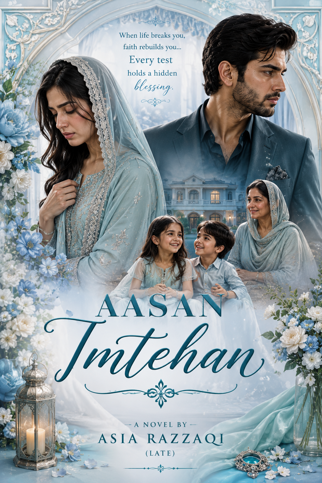 Aasan Imtehan Novel By Asia Razzaqi PDF Cover