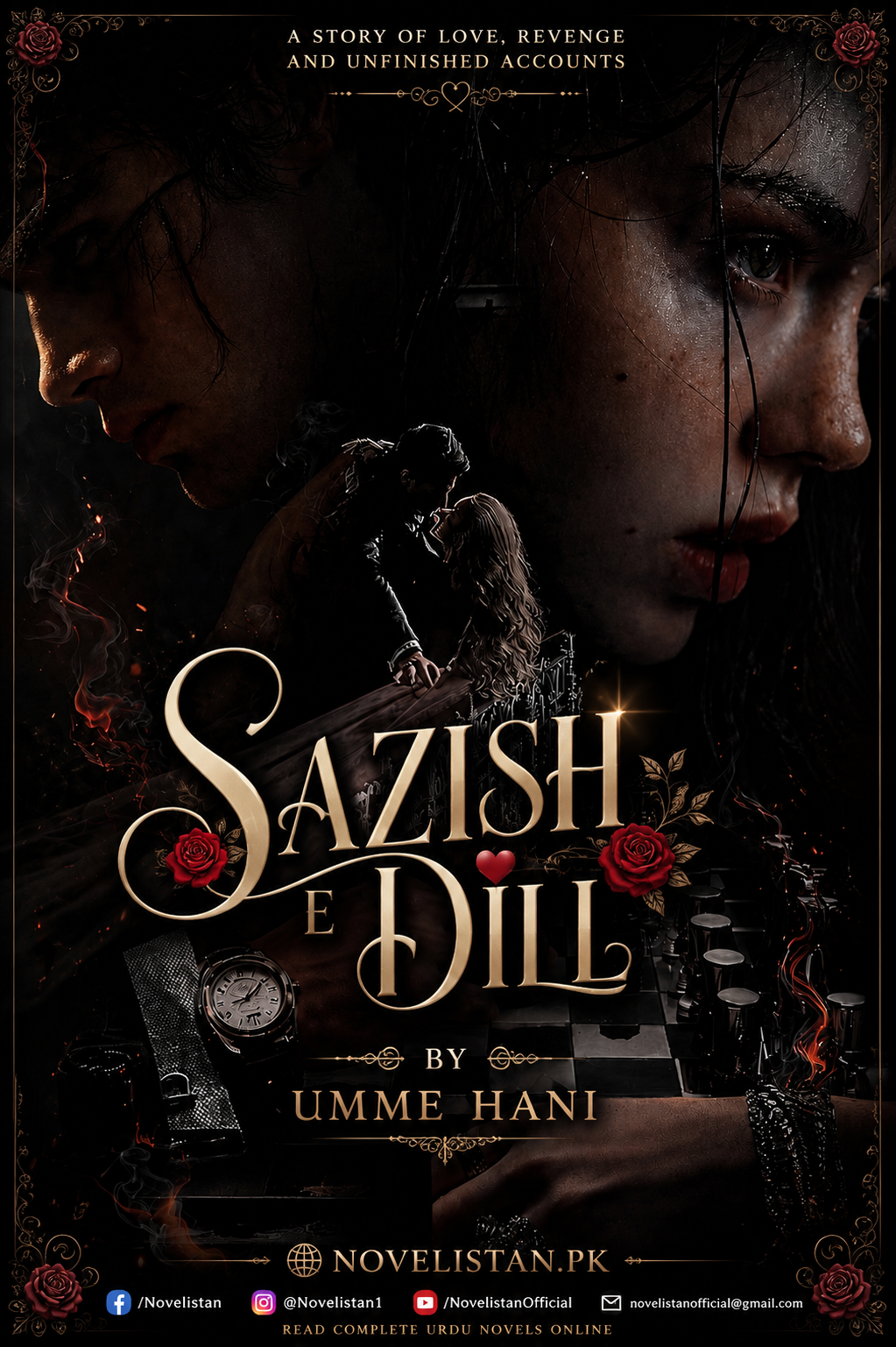 Sazish E Dill By Umme Hani Complete Urdu Novel Cover