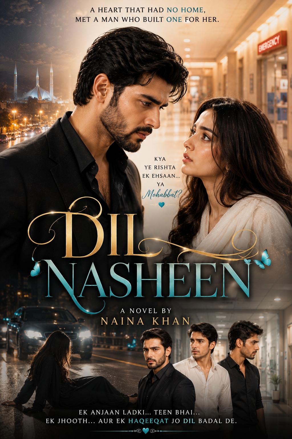 Dil Nasheen Complete Urdu Novel by Naina Khan
