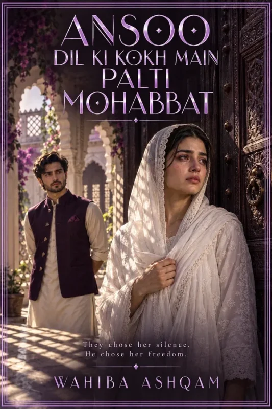 Ansoo Dil Ki Kokh Main Palti Mohabbat Urdu novel cover