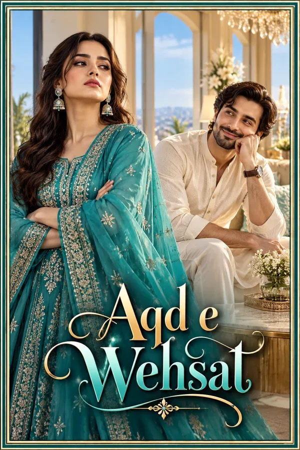 Aqd e Wehsat Urdu novel cover