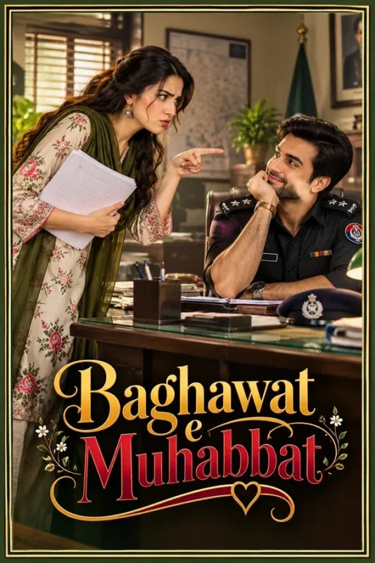 Baghawat e Muhabbat Urdu novel cover