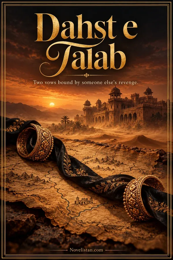 Dasht e Talab Urdu novel cover