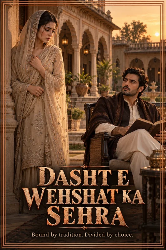 Dasht e Wehshat ka Sehra Urdu novel cover