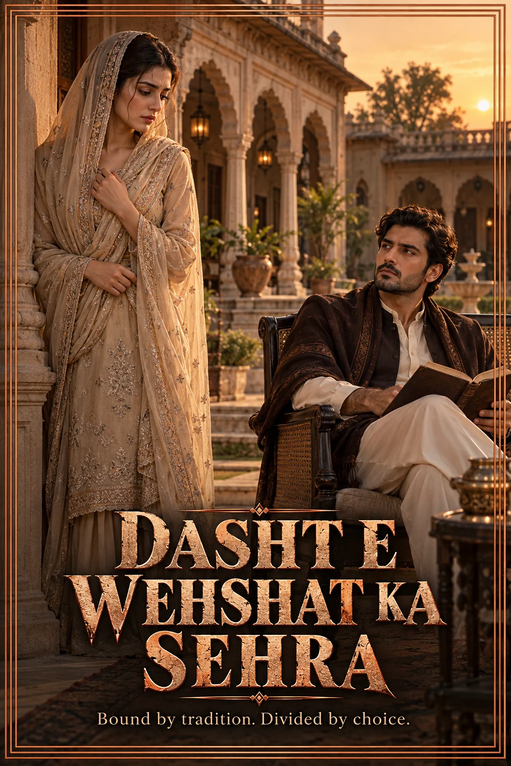 Dasht e Wehshat ka Sehra Urdu novel cover