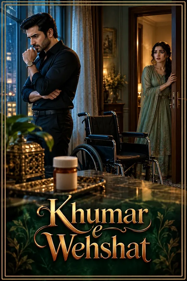 Khumar e Wehshat Urdu novel cover